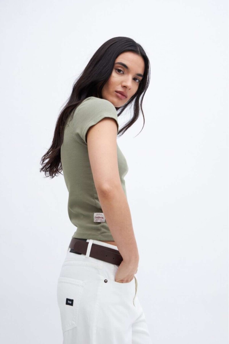 Remera Silver - Oliva 