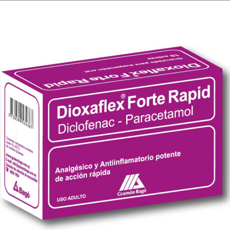 Dioxaflex Forte Rapid 10 Sobres Dioxaflex Forte Rapid 10 Sobres