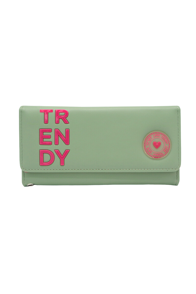 Billetera Trendy Verde