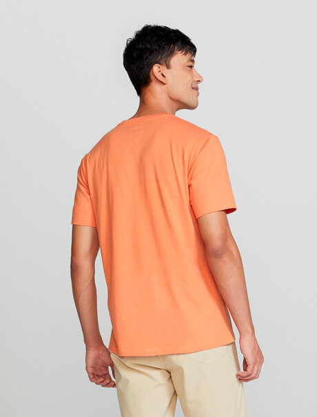 CAMISETA BÁSICA UNISSEX NARANJA