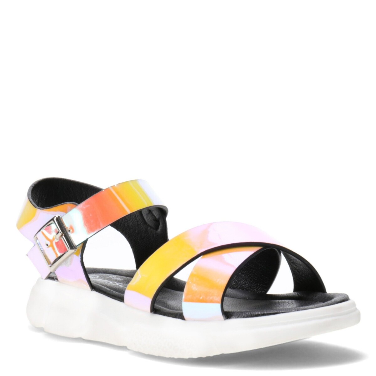 Sandalias de Niña MINI Miss Carol Trope - Blanco Perla 