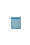 Bolsa organza 8x11 cm. TURQUESA