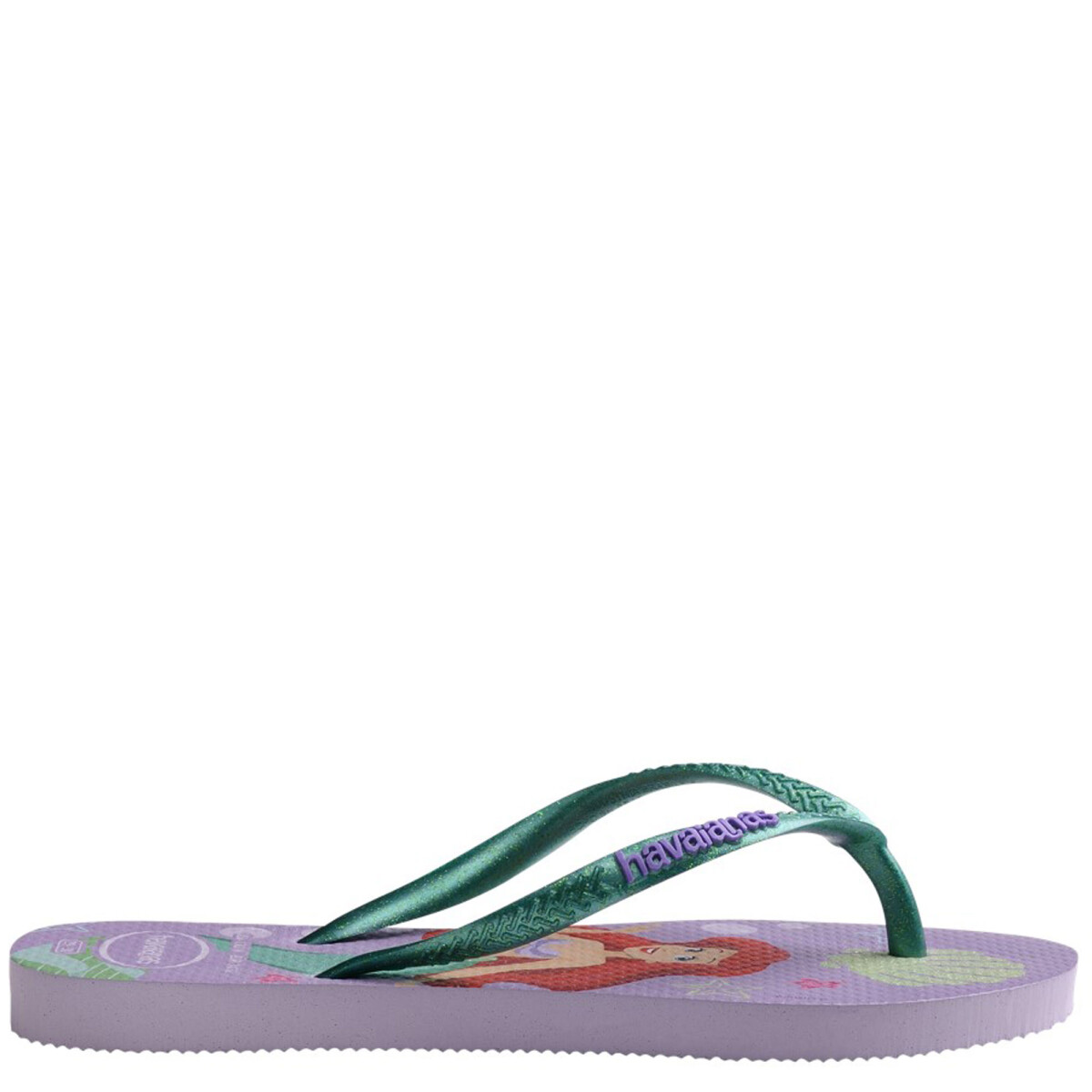 Sandalia de Niños Havaianas Kids Slim Princes Havaianas - Lila - Verde 