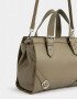 City Cartera City Con Hebillas - Verde Medio
