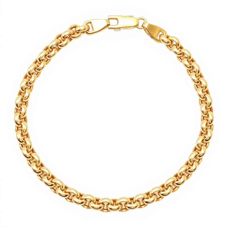 Pulsera Rolo -Oro bajo-Sin Piedra-PU8037 sinpiedra