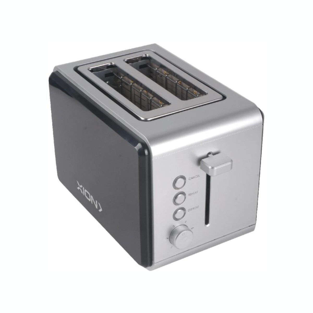 Tostadora XION XI-TO320 Capacidad 2 Panes Con Bandeja Recogemigas 
