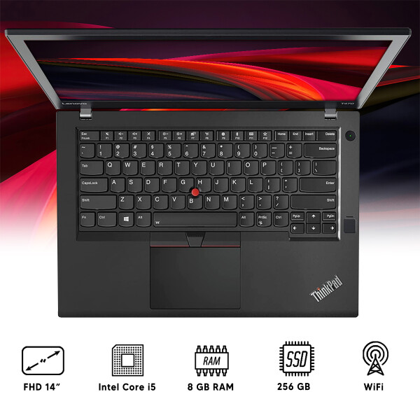 Notebook Lenovo Thinkpad T470 I5/ 8 Gb Ram/ 256 Gb Ssd OLT NOTEBOOK RFPL LENOVO T470 I5/8/256