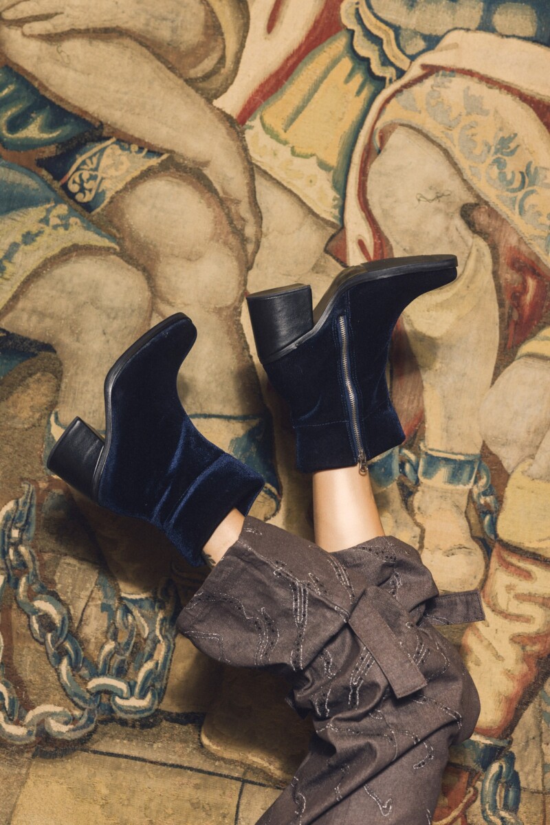 Smoothie boots Azul