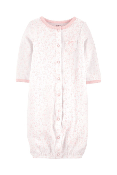 Pijama convertidor de algodón con medias y gorro, diseño pequeños koalas Sin color