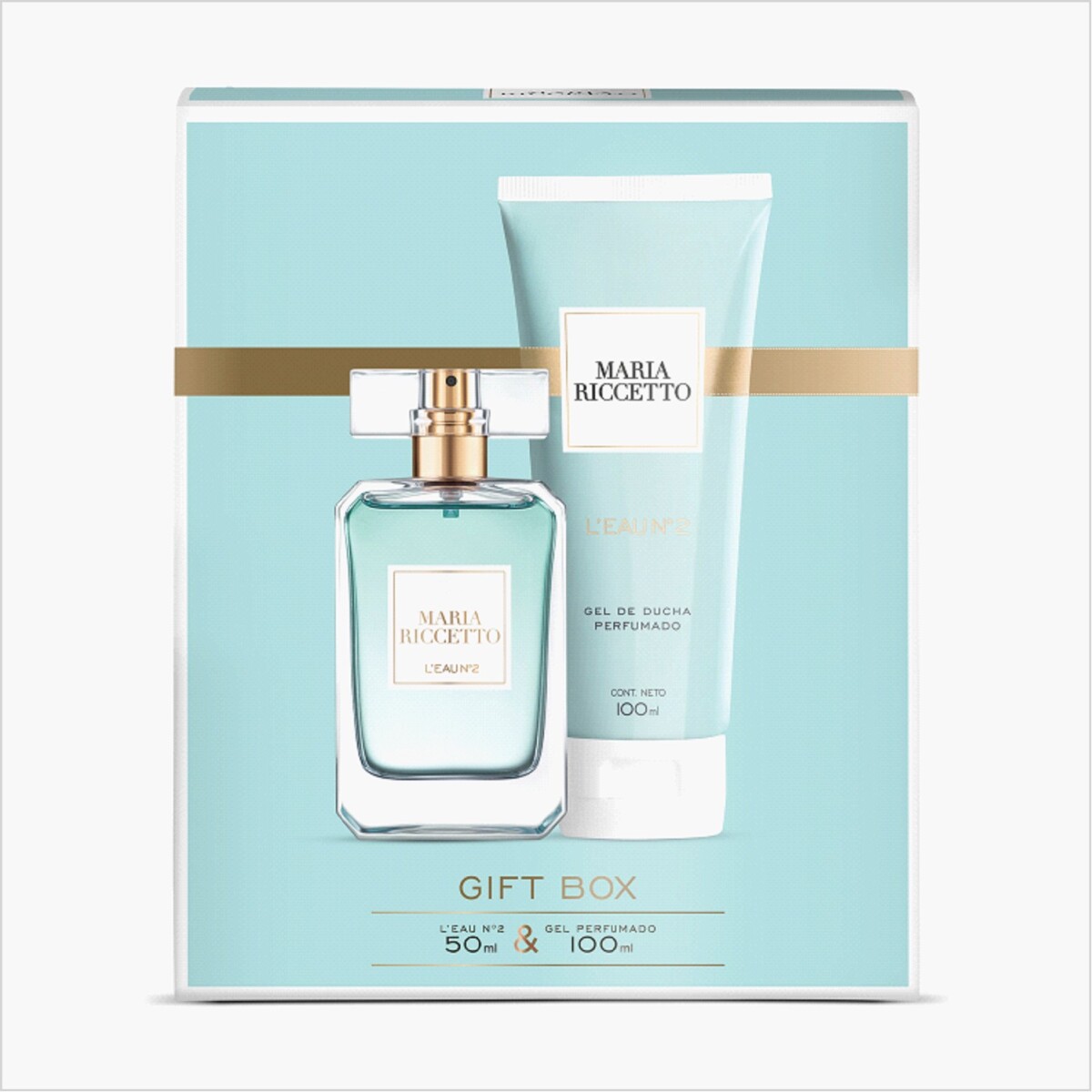 Set Perfume Maria Riccetto L'eau N°2 50ml + 100ml 