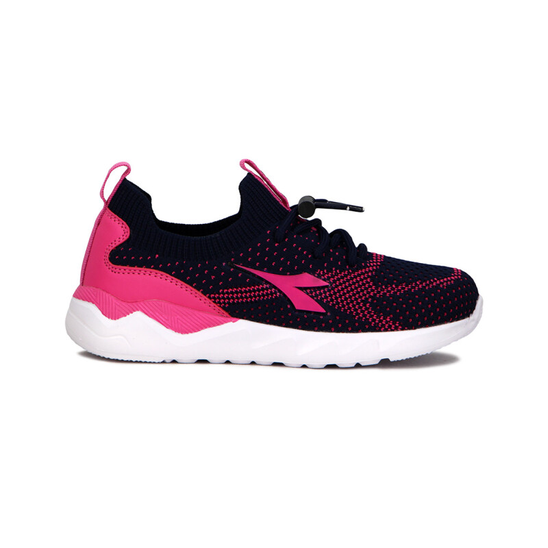 Diadora Champion niño Forli Running Kids Navy/Fucsia Marino-Fucsia