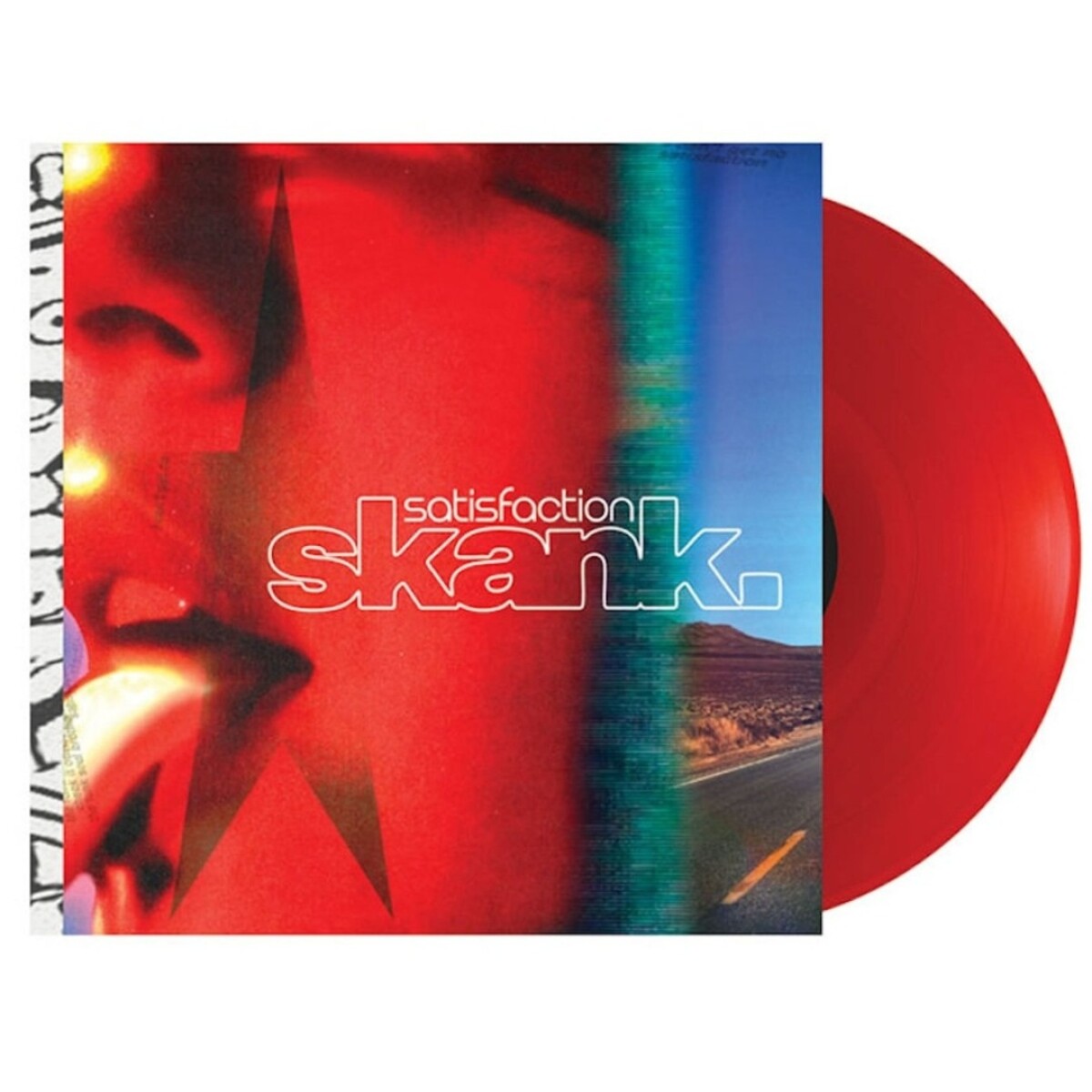 Fatboy Slim & The Rolling Stones - Satisfaction Skank (etched B Side) (red Vinyl) - Vinilo 
