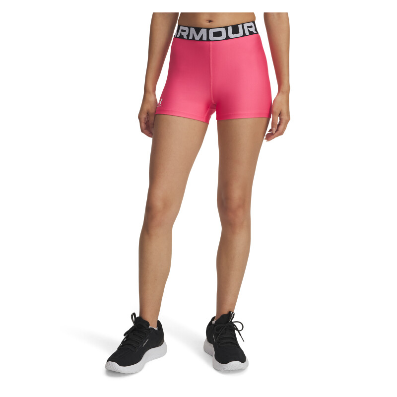Short Training Under Armour de Mujer - 1383629-672 Rosado-blanco