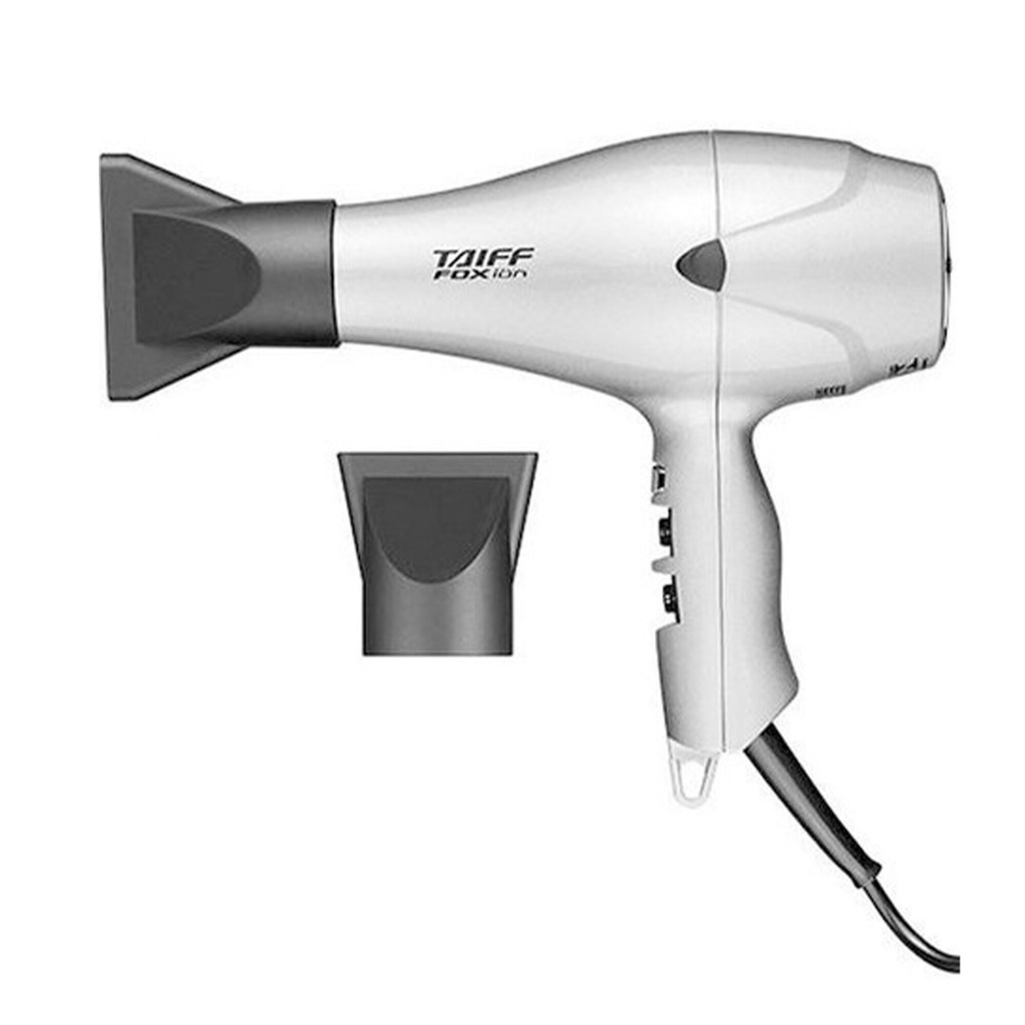 Taiff Secador Fox Ion Tc 2000 Watss Silver 001 Universo Binario