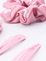 COLEROS Y SAPITOS PACK X 8 ROSA CLARO