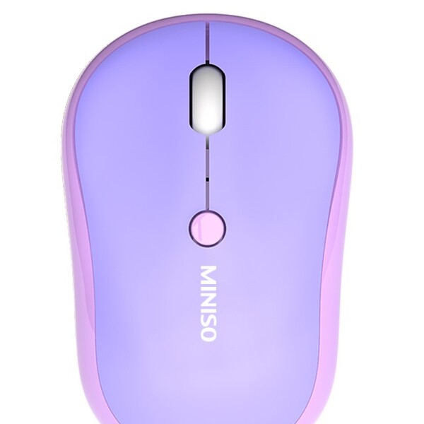 Mouse inalambrico violeta