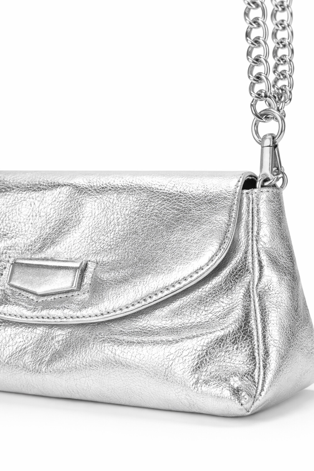 Cartera Charles Plateado