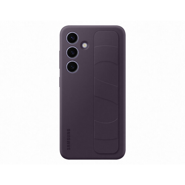 Funda Samsung Standing Grip Case con Correa y Soporte para Galaxy S24 Violet