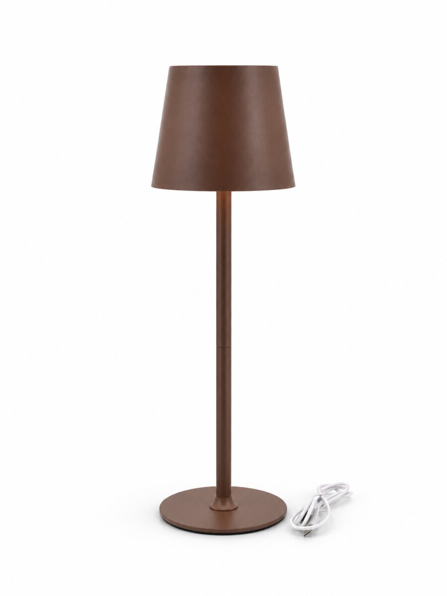 LAMPARA SOMBRERO - MARRON 