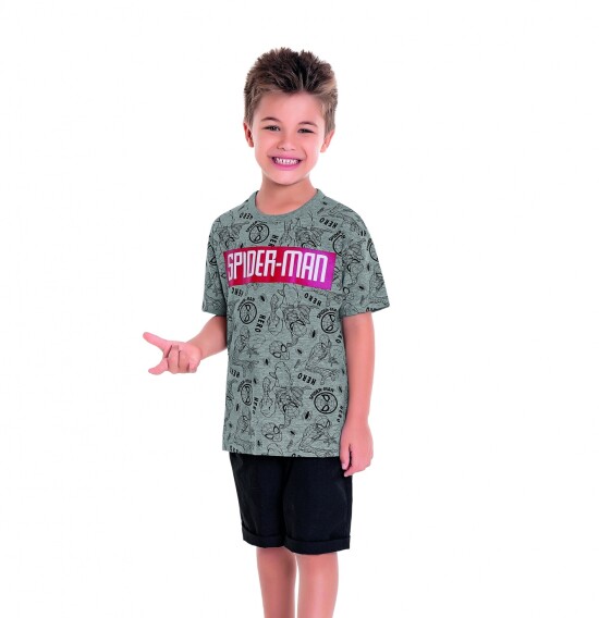 Camiseta para niños GRIS