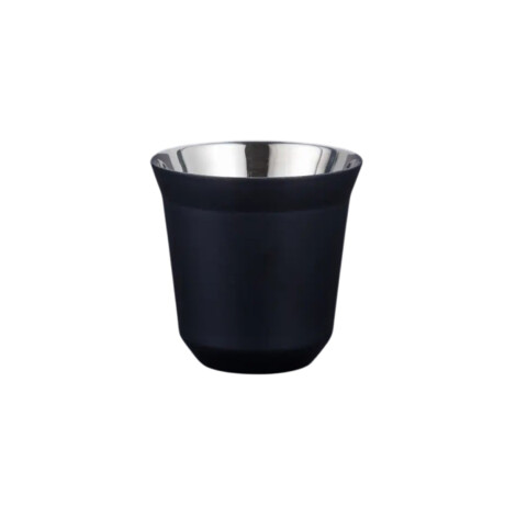 Taza pocillo de acero doble pared - 160ml Negro