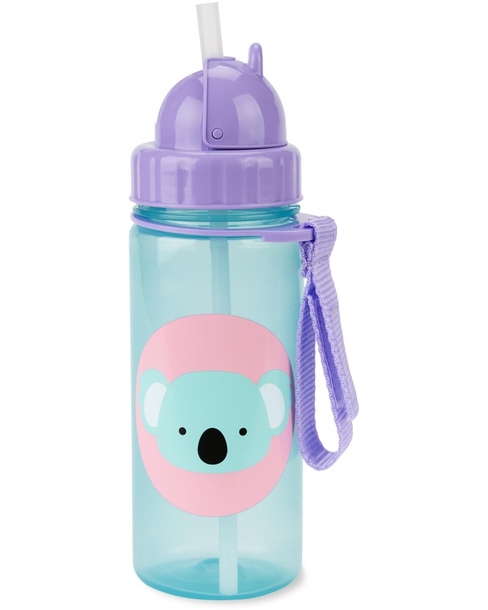 Botella Para Niños Con Sorbito Diseño Koala 