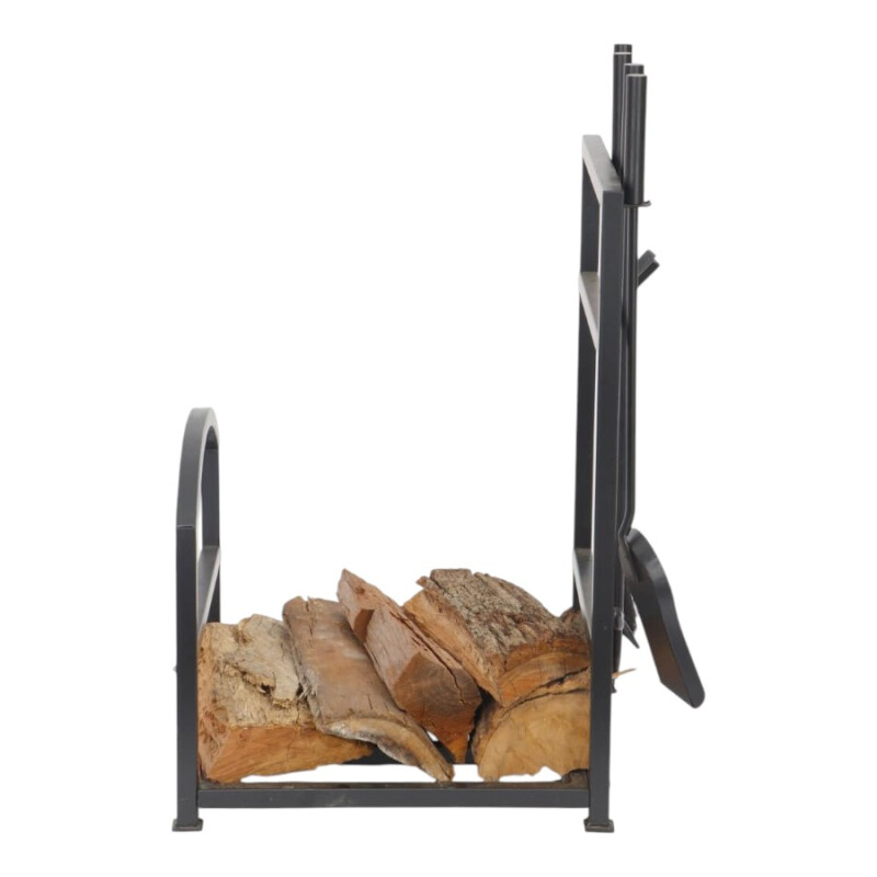 Rack de Leña con 4 Herramientas Rack de Leña con 4 Herramientas
