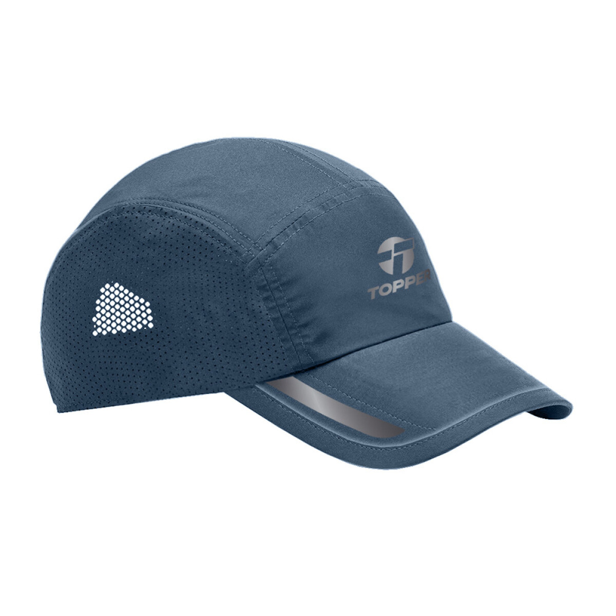 CAP BR MESH Petroleo gulf - AZUL CARIBE/CHUMBO/BLANCO 