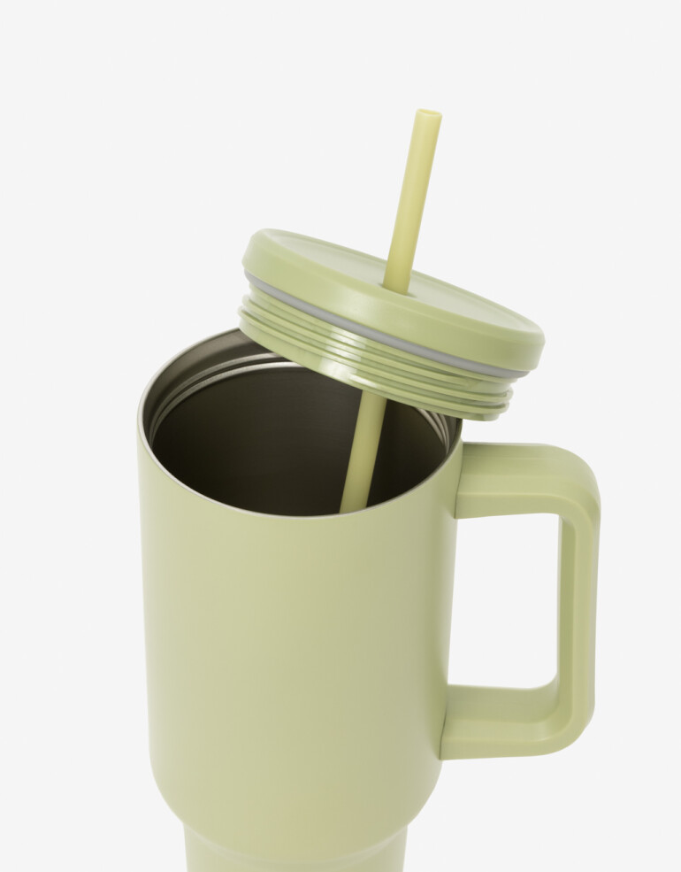 Artículos cocina Vasos Vaso Metálico Con Asa - Verde Militar
