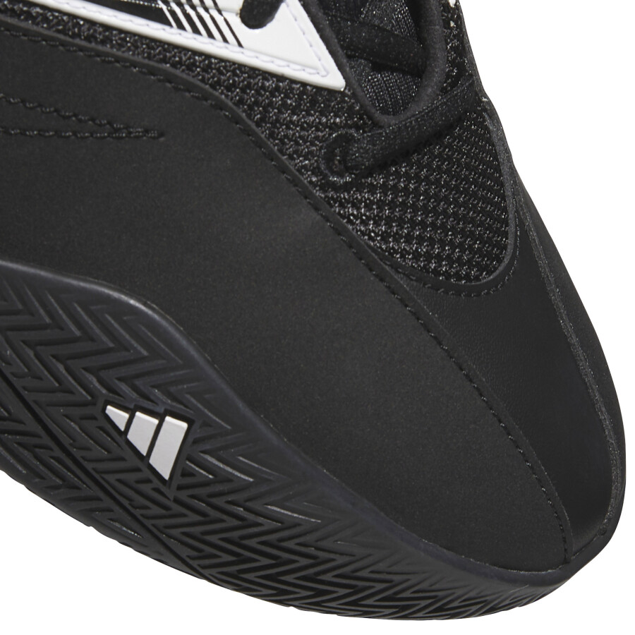 Championes de Hombre Adidas Dame Certified Basket 3.0 Negro - Blanco