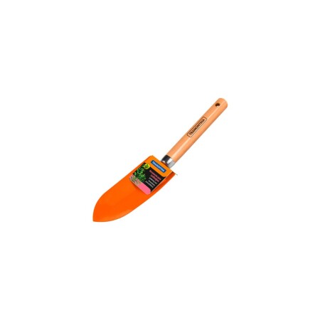 PALA DE JARDIN ANGOSTA CON MANGO 30CM TRAMONTINA NARANJA