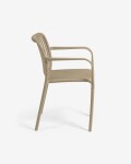 Silla de exterior Isabellini beige