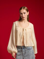 Blusa Ilari Crudo / Natural
