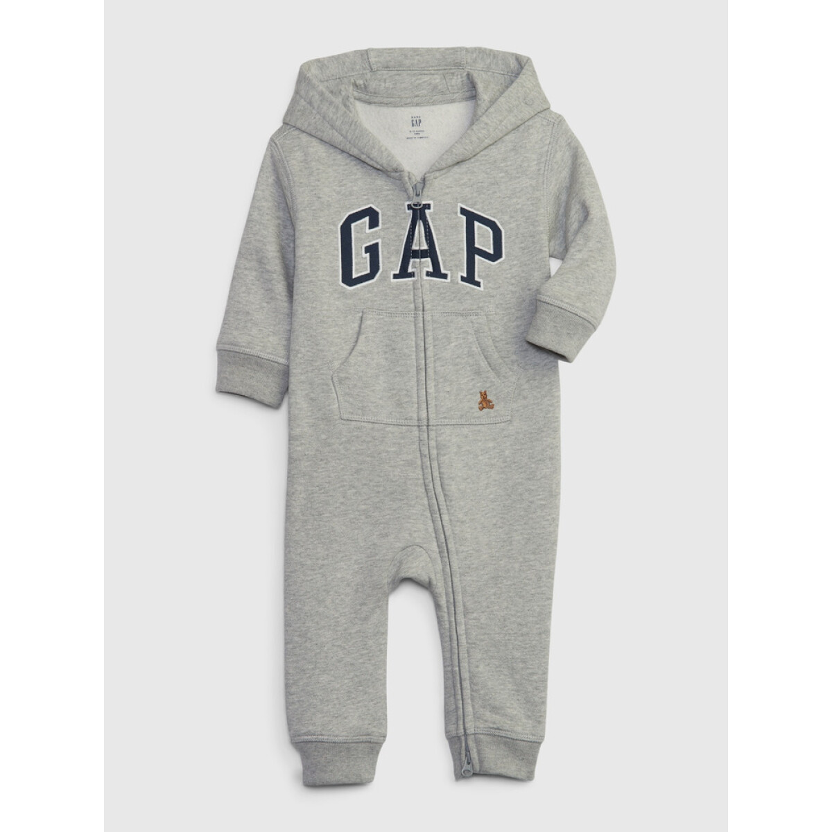 FRCH FLEECE 1PC - LIGHT HEATHER GREY 