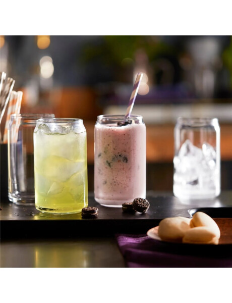 VASO 473ML D7/H13.5CM CAN GLASS LIBBEY VASO 473ML D7/H13.5CM CAN GLASS LIBBEY