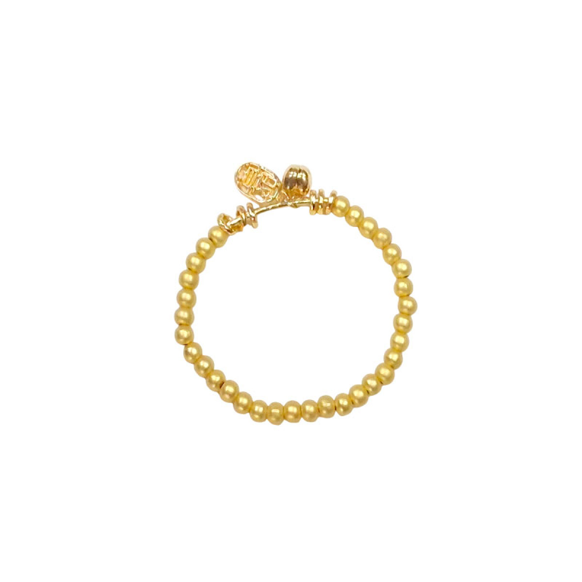 Pulsera dorada de acero - Pulsera Dorada De Acero 