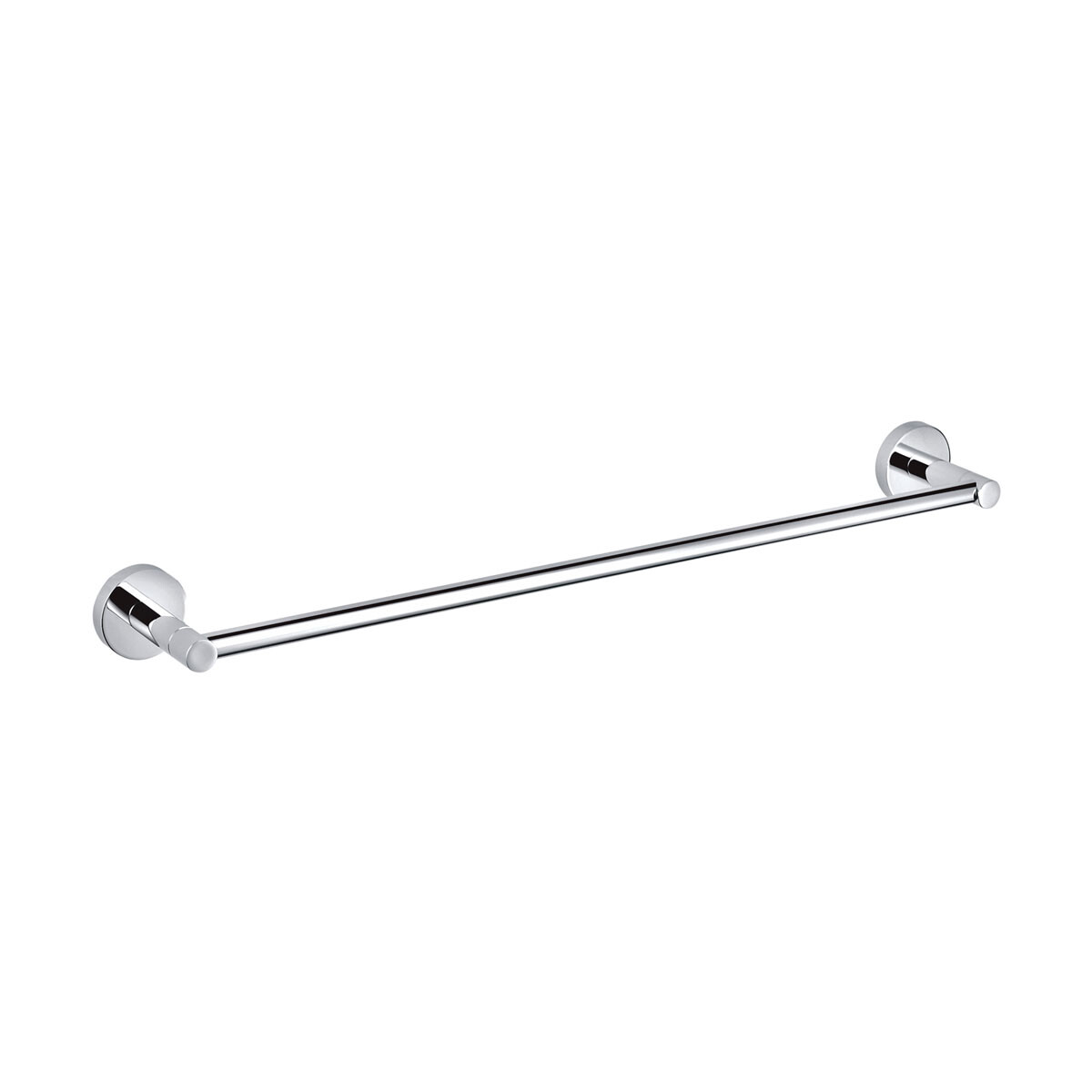 Toallero 60Cm Una Barra Metal Cromo Roma Cromo 