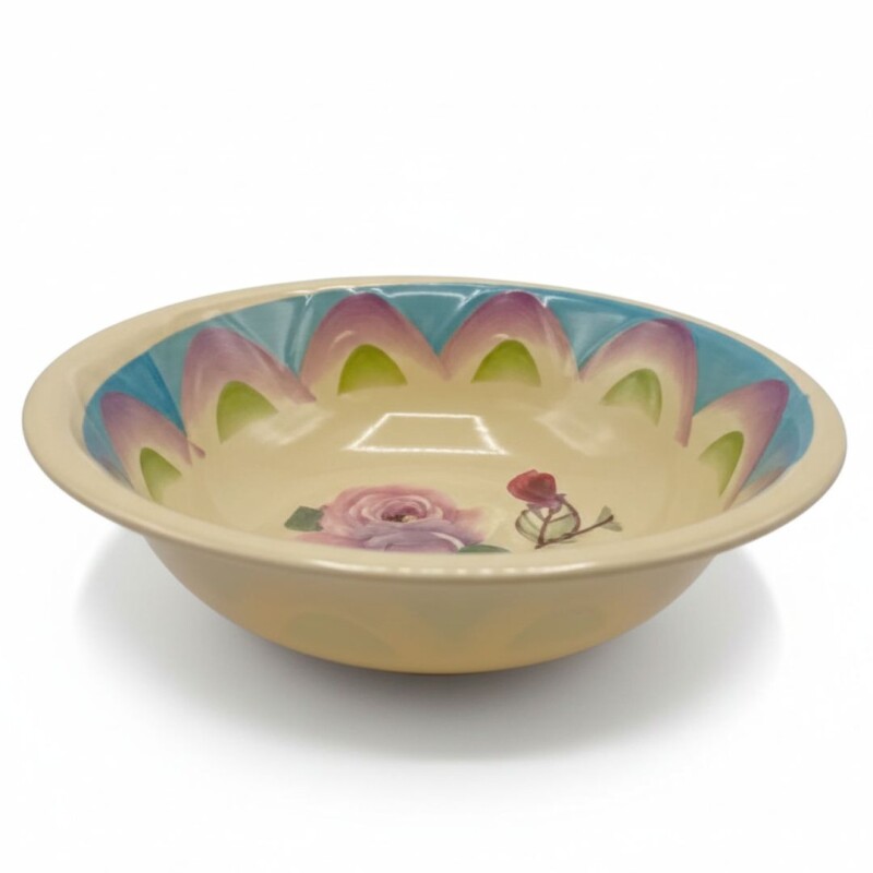 BOWL DE MELAMINA FLORAL 8´´ BOWL DE MELAMINA FLORAL 8´´