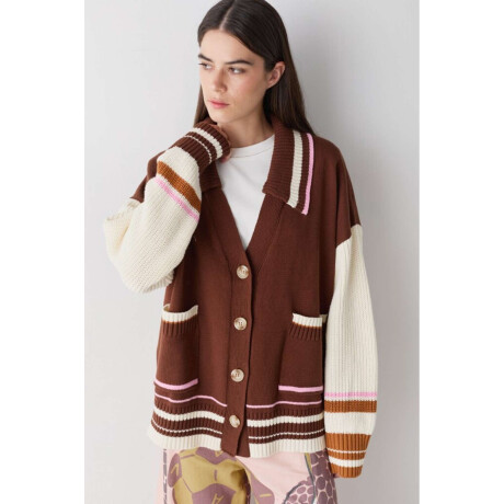 Cardigan Goal Chocolate