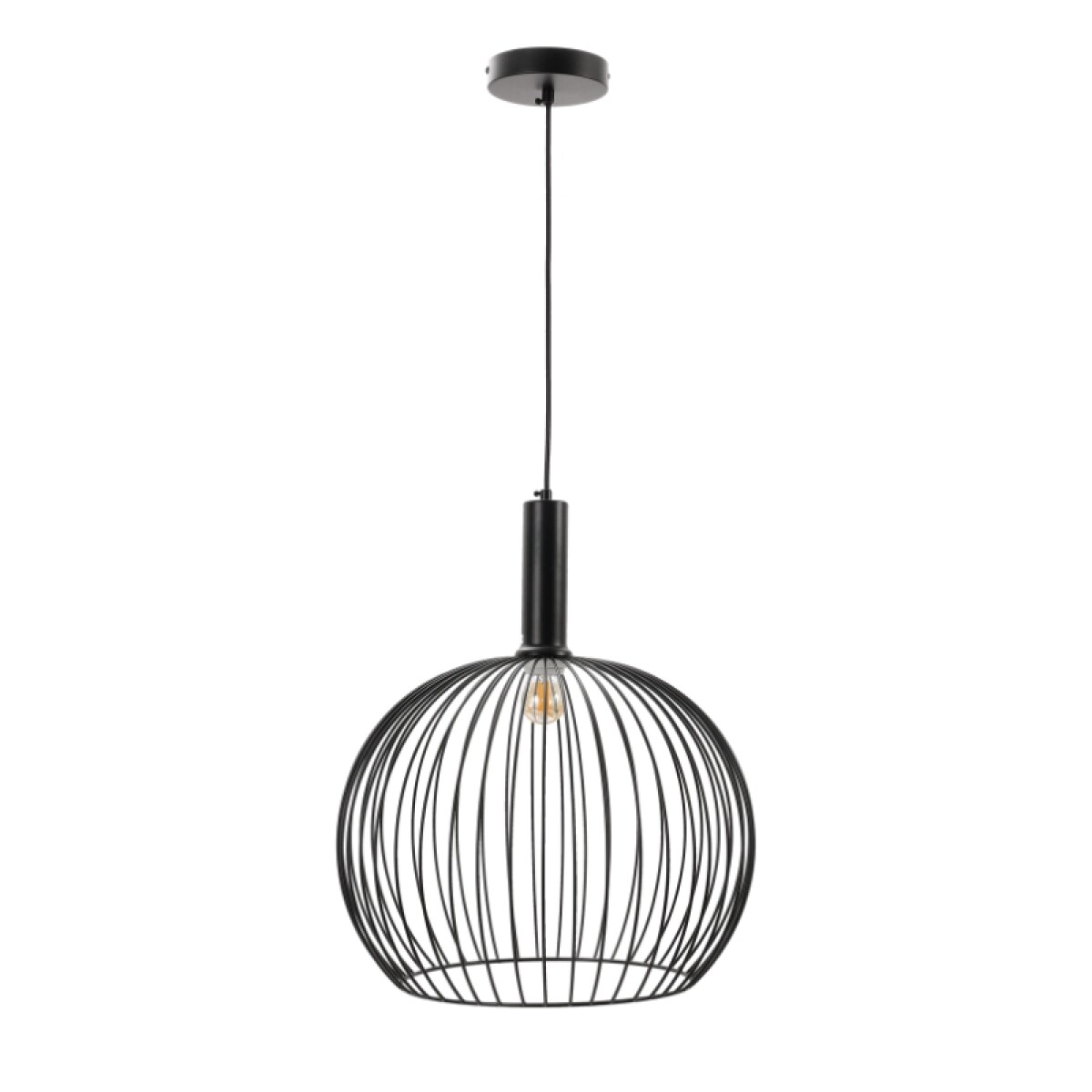 Luminaria Colgante Terni Negra 