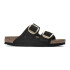 Sandalia Arizona Big Buckle Nubuck Leather - Estrecho Negro