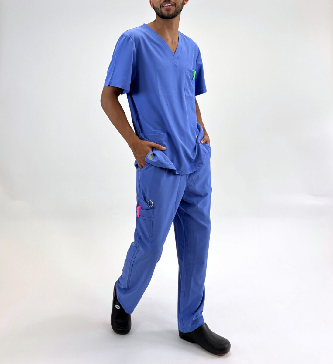 Set médico elastizado unisex Argon - Índigo 