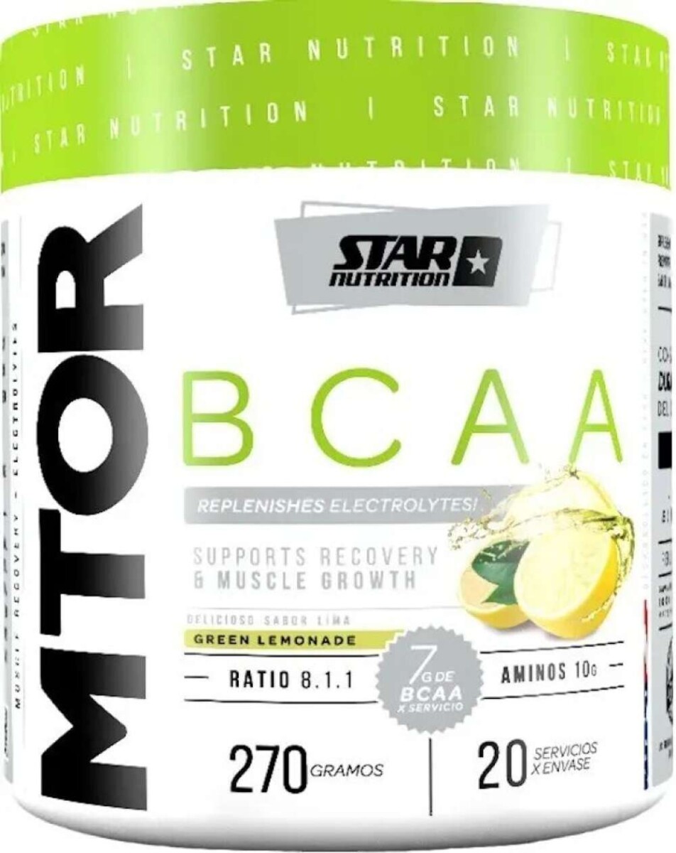 MTOR BCAA 300 g Star Nutrition - Green Lemonade 