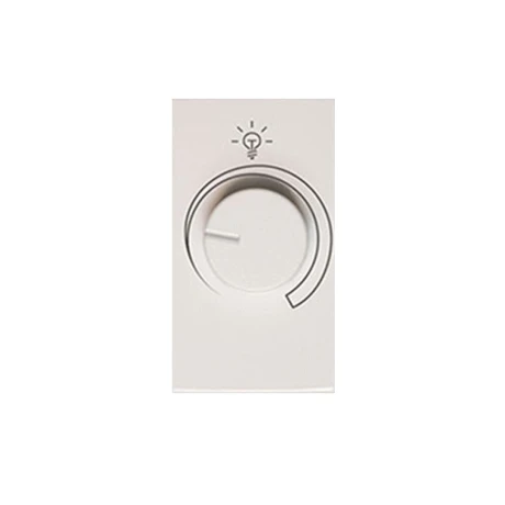 Dimmer Rotativo 1 módulo 300W/220V DBN Blanco Duomo Dimmer Rotativo 1 módulo 300W/220V DBN Blanco Duomo