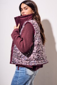 Chaleco Reversible Bordeaux