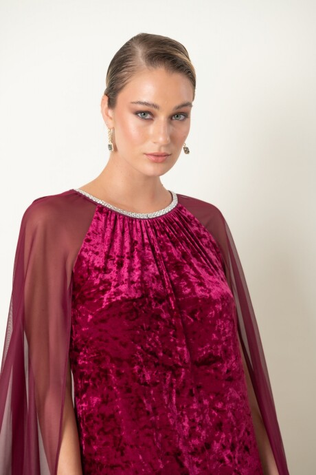VESTIDO GRANATE VESTIDO GRANATE