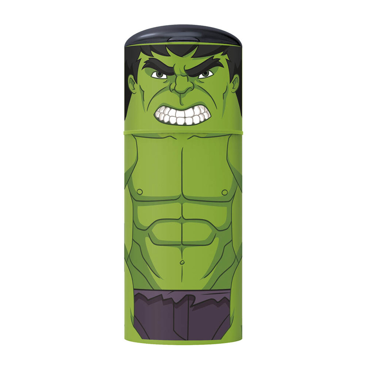 Botella con Pjita y Protector 350 ml - Hulk 