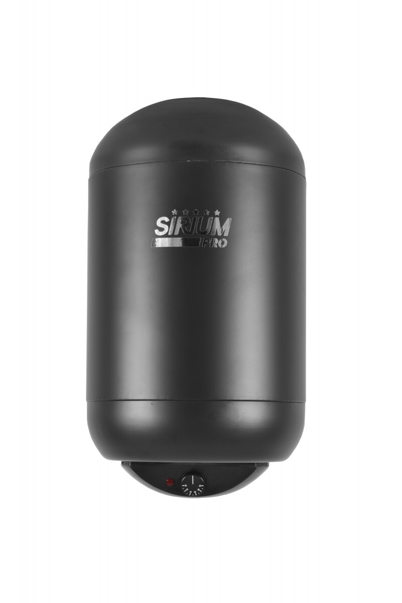 Calefón Sirium Pro Black de acero 45 litros 