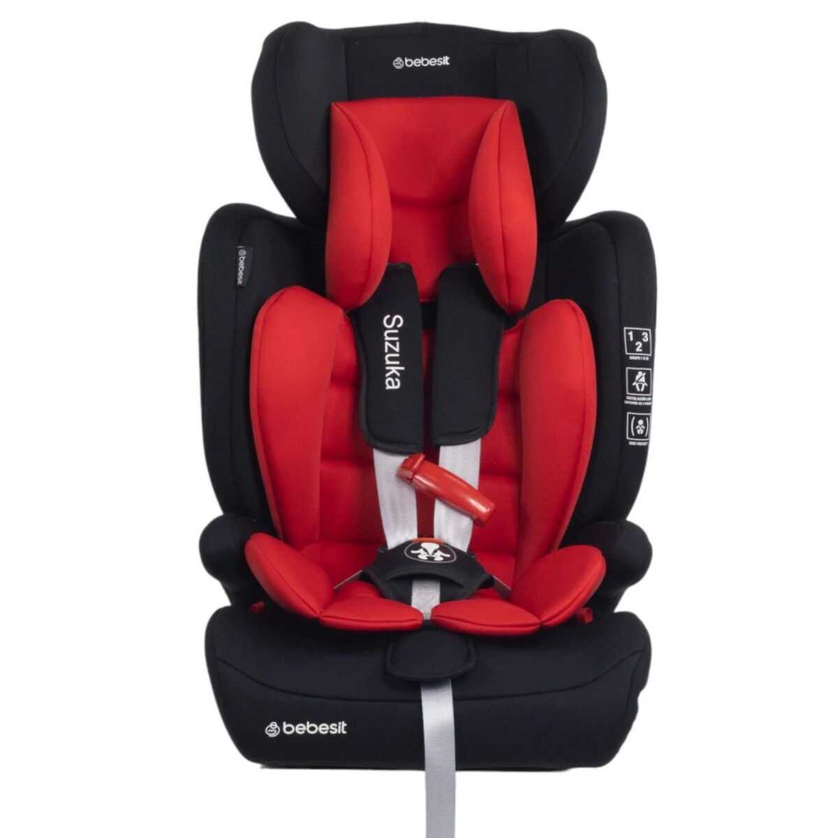 Bebesit Booster Convertible Suzuka 9 a 36 kg Rojo 