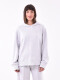 HOODIE DELFINO GRIS MELANGE M